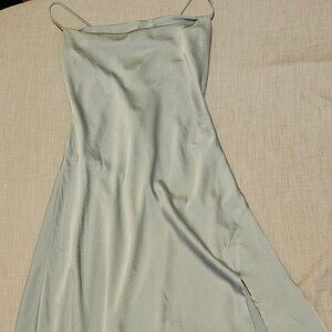 Gaia Midi Dress Sage Green ASTR The Label, XL